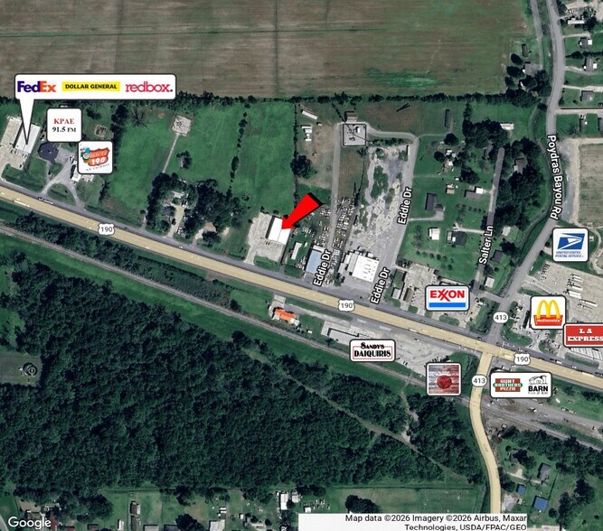 More Photos Of 12902 Highway 190 W, Port Allen Freestanding For Lease