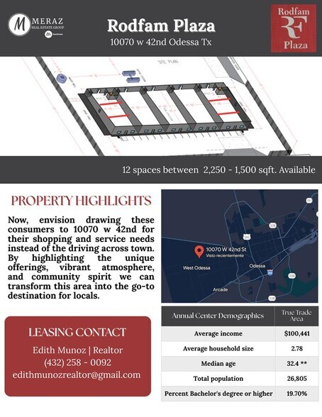 More Photos Of 10700 42nd St, Odessa Flex For Lease