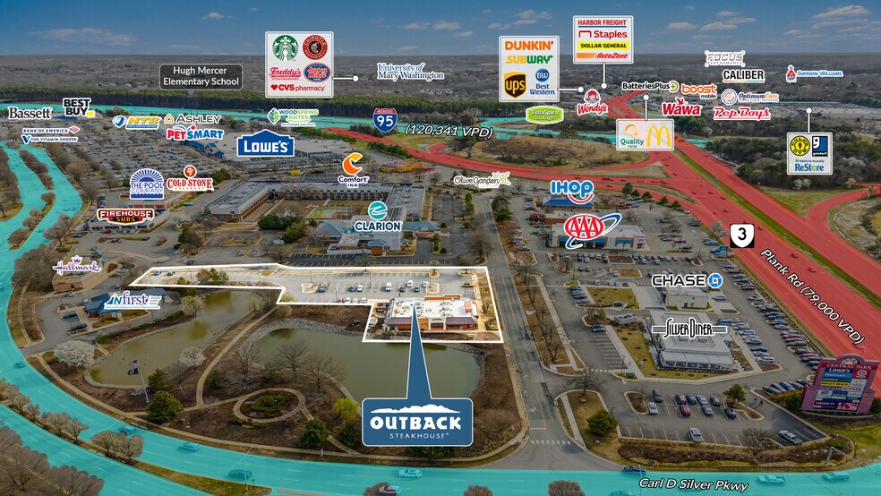 More Photos Of 2941 Plank Rd, Fredericksburg Restaurant For Sale