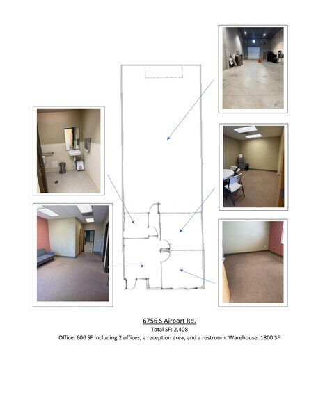 More Photos Of 6784 S Airport Rd, West Jordan Light Manufacturing For Lease