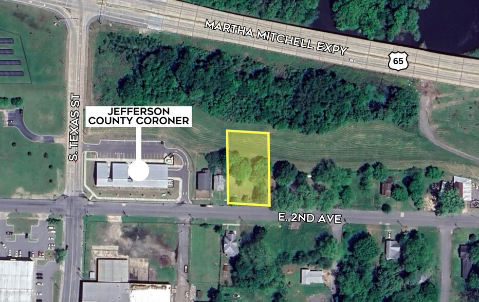 Primary Photo Of E 2nd St, Pine Bluff Land For Sale