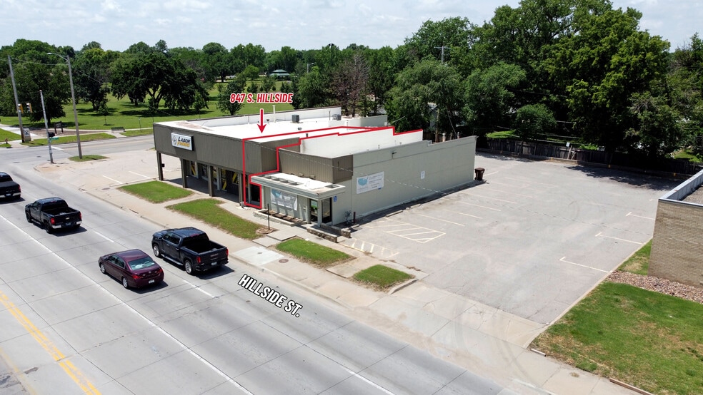 Primary Photo Of 841-849 S Hillside St, Wichita Freestanding For Lease