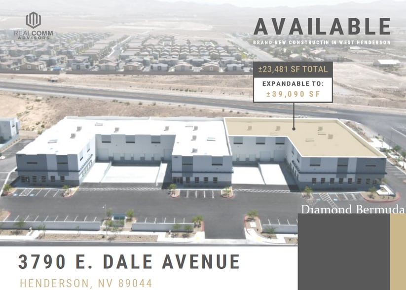 Primary Photo Of 3790 E Dale Ave, Henderson Warehouse For Sale