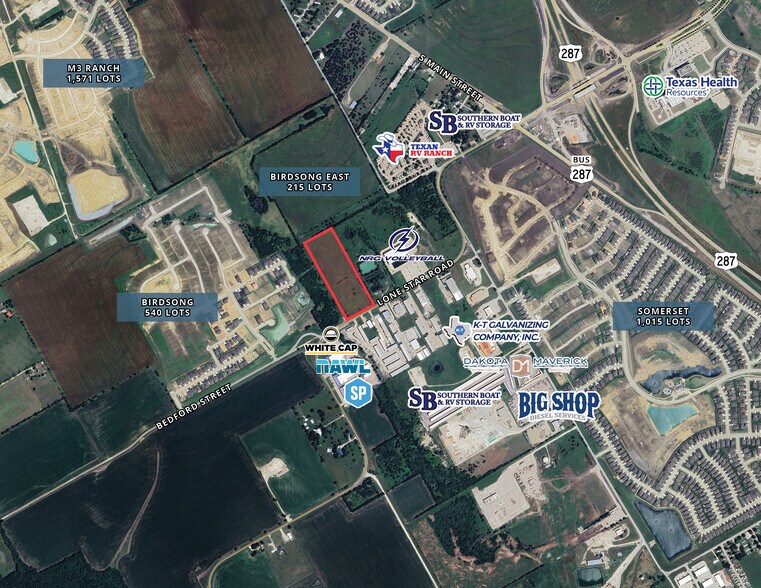 More Photos Of 1801 Lone Star Rd, Mansfield Land For Sale