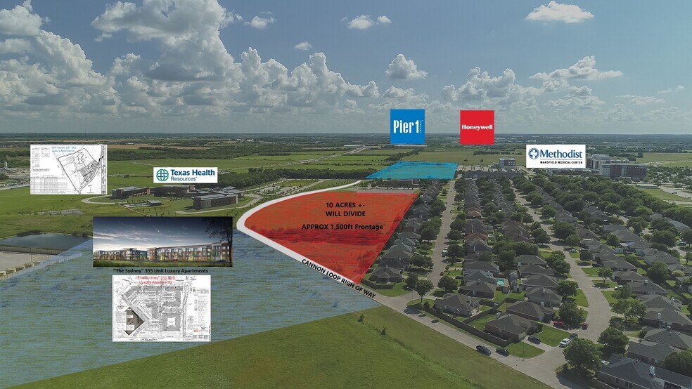 More Photos Of Tbd Cannon Loop, Mansfield Land For Sale