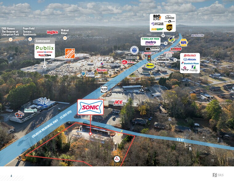 More Photos Of 6398 Calhoun Memorial Hwy, Easley Fast Food For Sale