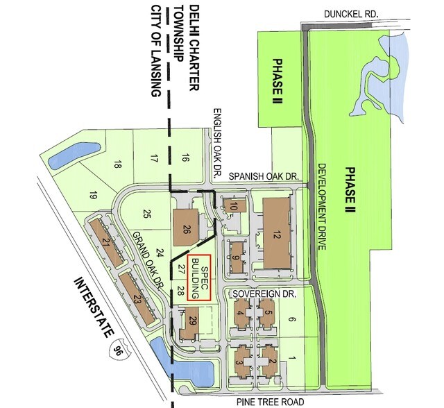 More Photos Of 4055 English Oak Dr, Lansing Light Manufacturing For Lease