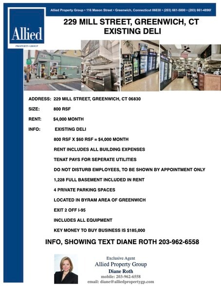 More Photos Of 229 Mill St, Greenwich Storefront Retail Residential For Lease