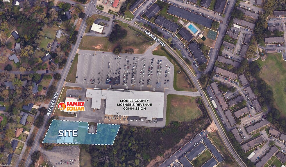 Primary Photo Of 435 Azalea Rd, Mobile Lodge Meeting Hall For Sale