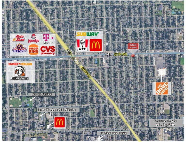 More Photos Of 13031 W 7 Mile Rd, Detroit Land For Sale