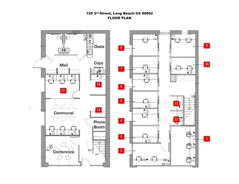 More Photos Of 120 E 3rd St, Long Beach Coworking Space