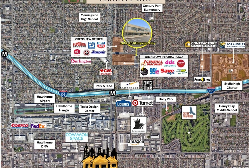 More Photos Of 2610 W Imperial Hwy, Hawthorne Storefront Retail Office For Lease