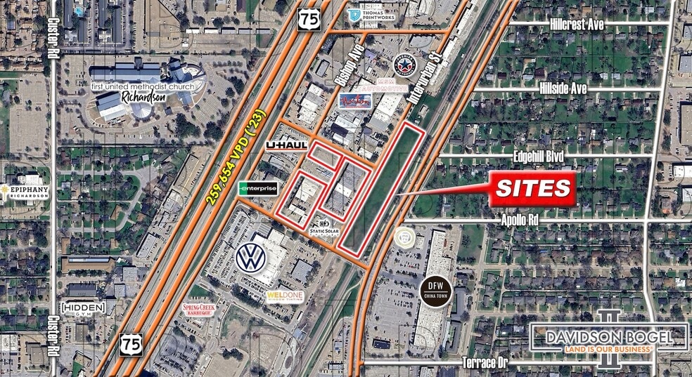 Primary Photo Of 411 N Interurban St, Richardson Showroom For Sale