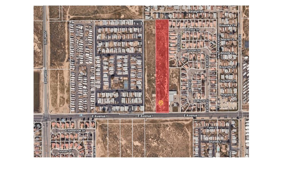 Primary Photo Of Avenue I vic 23rd St. East, Lancaster Land For Sale