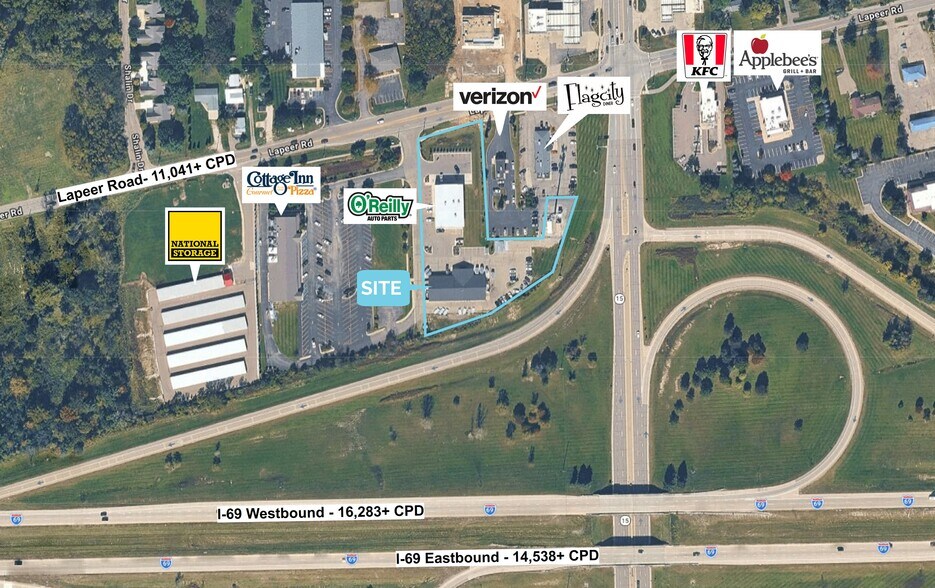 More Photos Of 9474 Lapeer Rd, Davison Freestanding For Lease