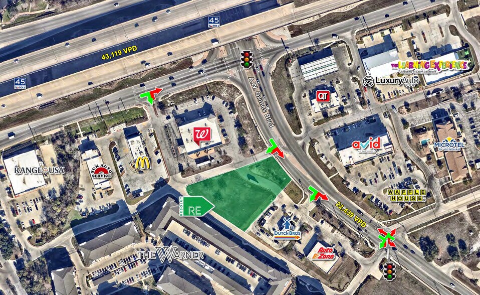 More Photos Of 2620 S A W Grimes Blvd, Round Rock Land For Sale