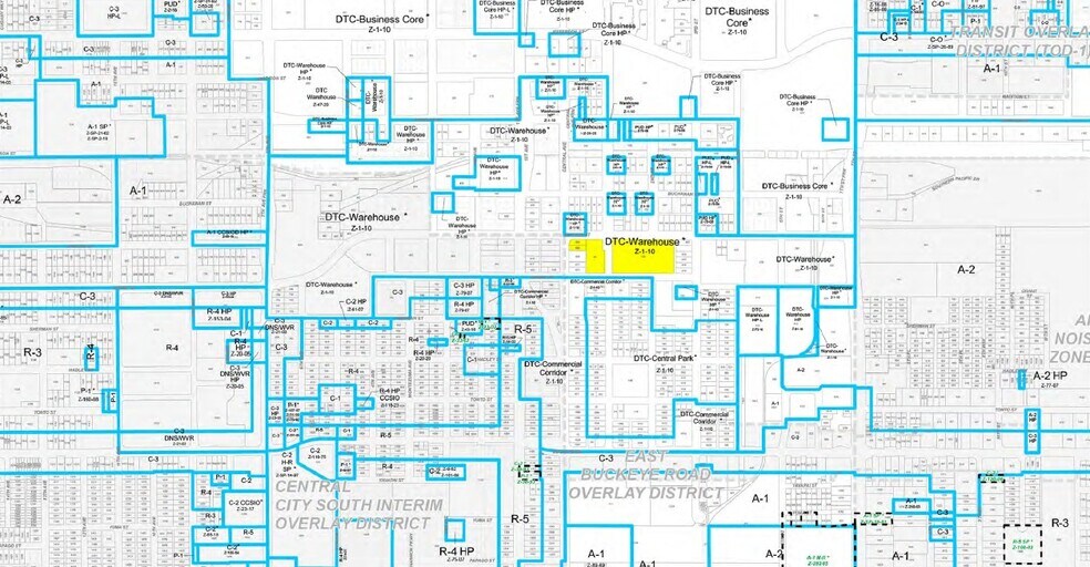 More Photos Of 1st St & Grant St, Phoenix Land For Lease