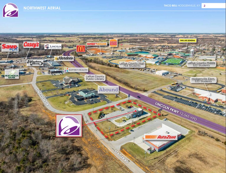 More Photos Of 300 Lincoln Dr, Hodgenville Fast Food For Sale
