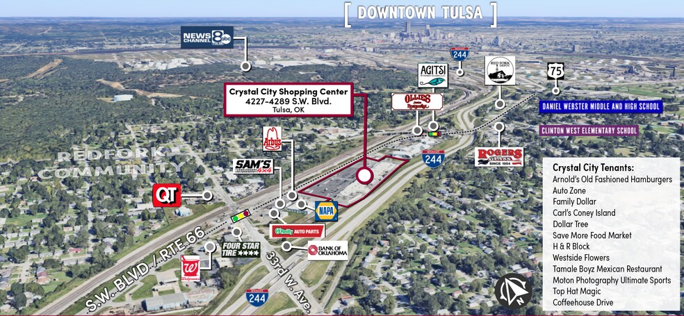 More Photos Of 4227-4289 Southwest Blvd, Tulsa Unknown For Lease