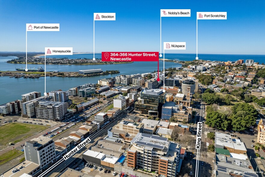 More Photos Of 364-366 Hunter St, Newcastle Office For Lease