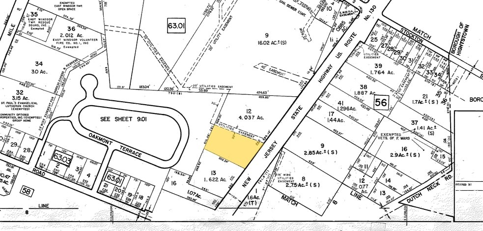 Primary Photo Of 460 Route 130, East Windsor Land For Lease