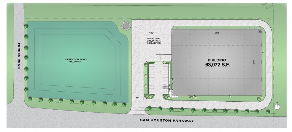 More Photos Of 00 S Sam Houston Pky E, Houston Distribution For Lease