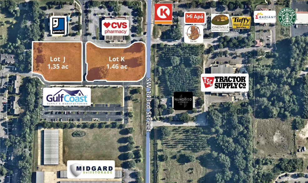 More Photos Of 120 SW 143rd St & 14403 W. Newberry Road, Newberry Land For Sale