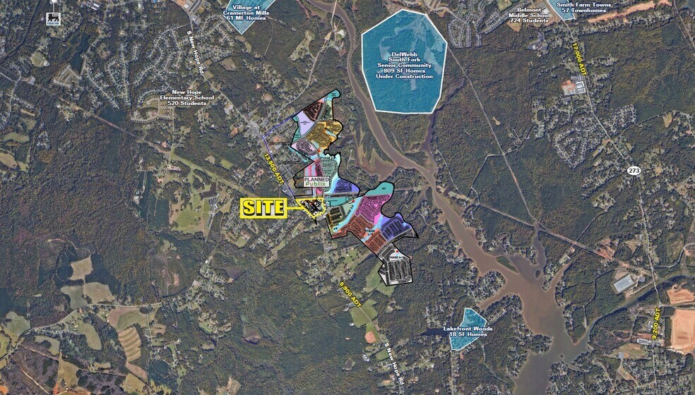 More Photos Of S New Hope Rd, Belmont Land For Lease