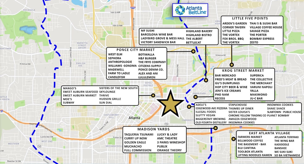 More Photos Of 377 Edgewood Ave SE, Atlanta Restaurant For Lease