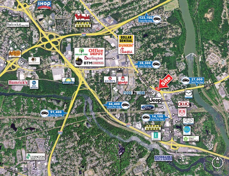 More Photos Of 942 Broad River Rd, Columbia Freestanding For Sale