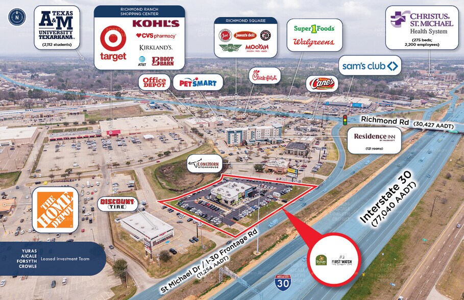 More Photos Of 4002 Saint Michael Dr, Texarkana Fast Food For Sale