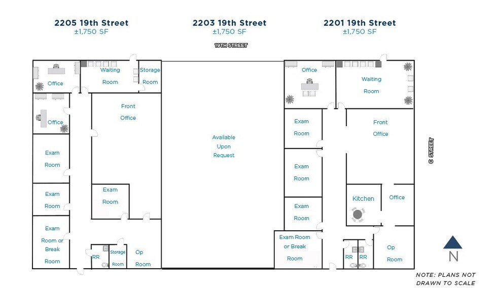 More Photos Of 2201-2205 19th St, Bakersfield Medical For Sale