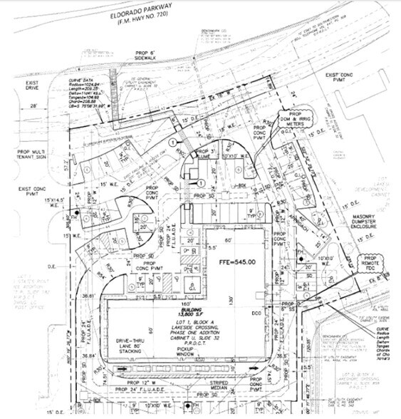 More Photos Of 1000 W Eldorado Pky, Little Elm Freestanding For Lease