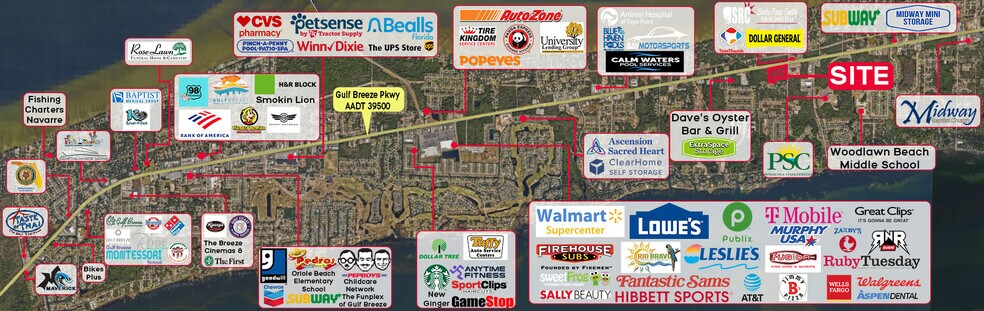 More Photos Of Gulf Breeze @ New Hope Road, Gulf Breeze Land For Sale