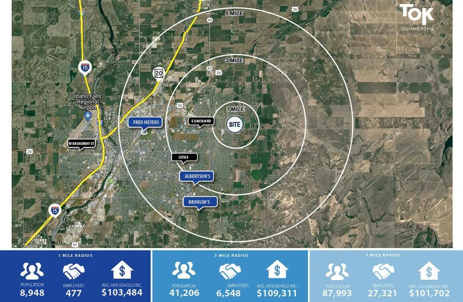 More Photos Of NEC Lincoln Rd & Crowley Rd, Idaho Falls Unknown For Lease