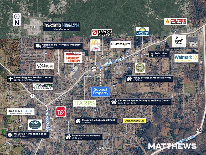 More Photos Of 1020 Highway 62 E, Mountain Home Medical For Sale