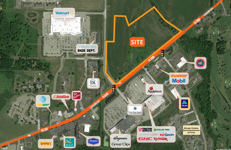More Photos Of Lakeville & Shale rd, Geneseo Freestanding For Lease