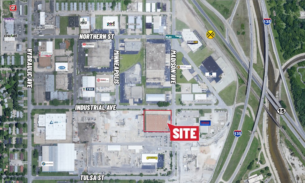 More Photos Of 3001 S Madison, Wichita Warehouse For Lease