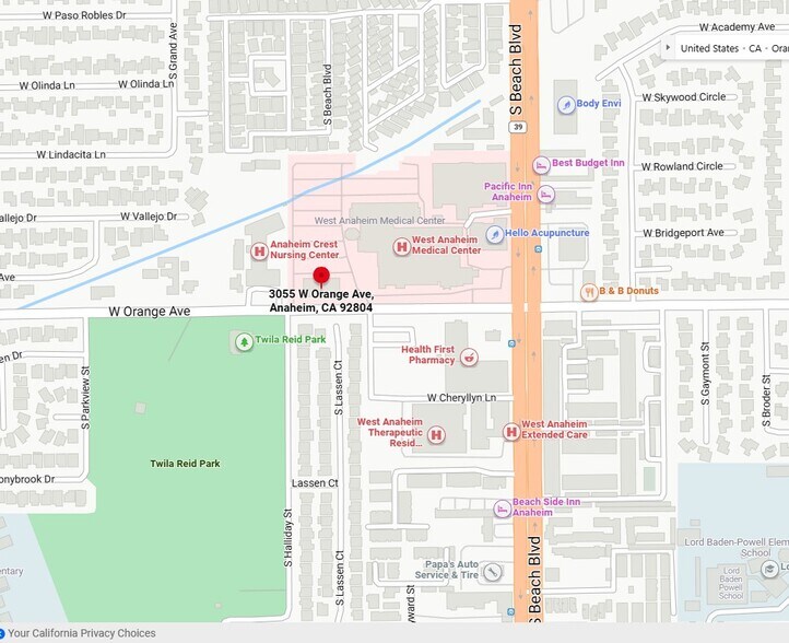 More Photos Of 3055 W Orange Ave, Anaheim Medical For Lease