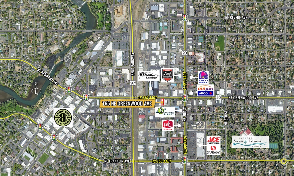 More Photos Of 165 NE Greenwood Ave, Bend Storefront Retail Office For Lease