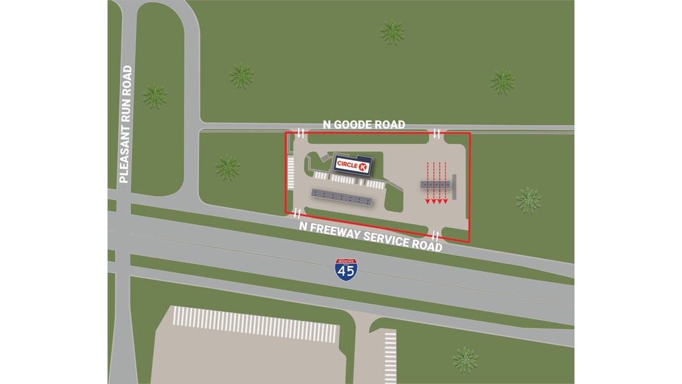 More Photos Of 4700 I-45, Wilmer Convenience Store For Sale