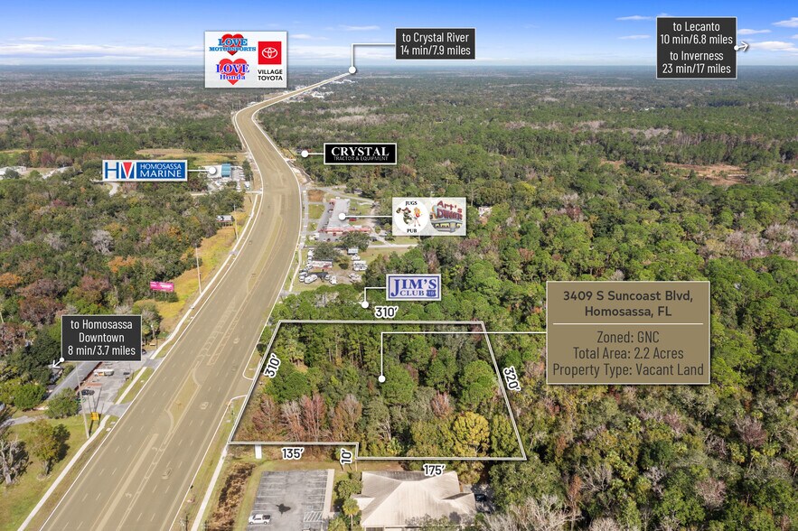 More Photos Of 3409 Suncoast blvd, Homosassa Land For Sale