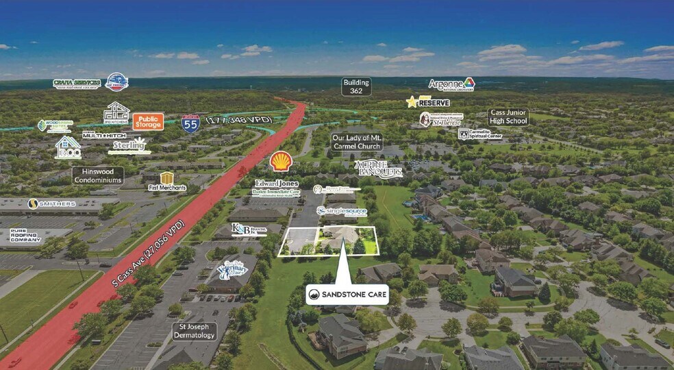 More Photos Of 8140 S Cass Ave, Darien Medical For Lease