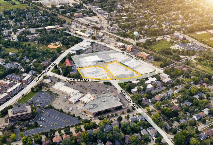Primary Photo Of SEC Cherry & Meadow Ln @ Meadow Rd, Northbrook Land For Lease
