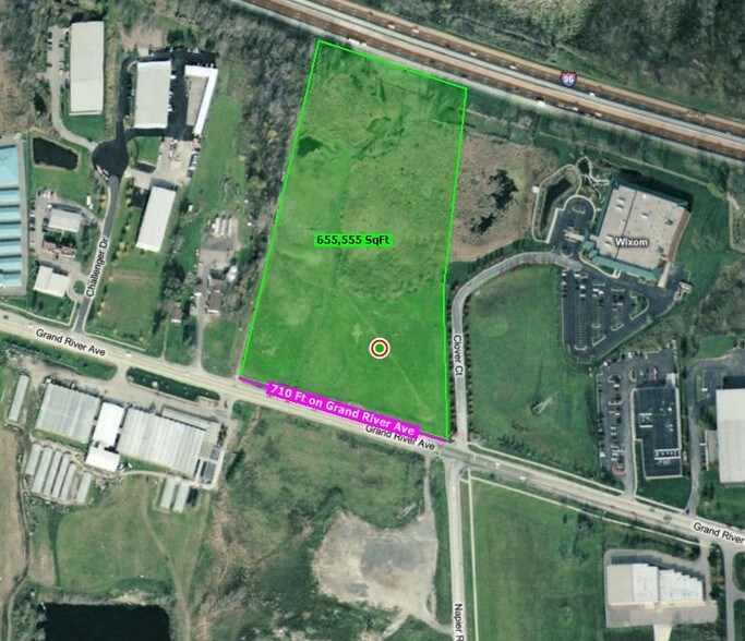 Primary Photo Of Grand River Ave, Wixom Land For Sale