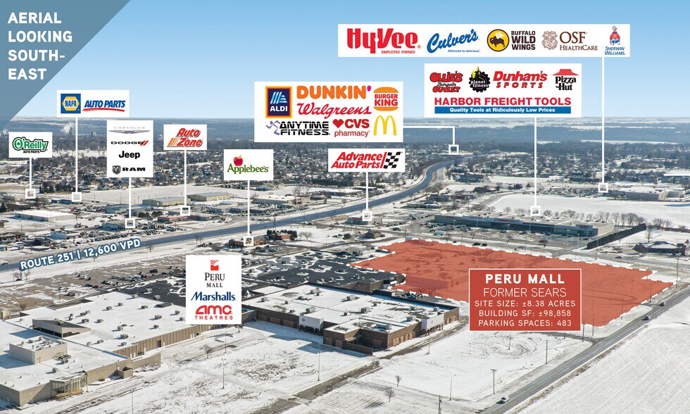 More Photos Of 1607 36th St, Peru General Retail For Sale