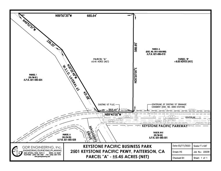 More Photos Of 2501 Keystone Pacific Pky, Patterson Land For Sale