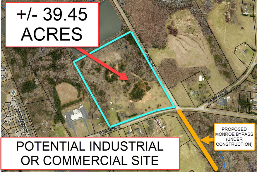 Primary Photo Of NW CORNER OF HWY 83 & UNISIA DR, Monroe Land For Sale