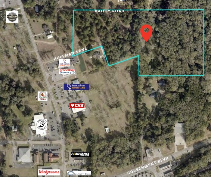 More Photos Of 12465 Huffman Ln, Grand Bay Land For Sale