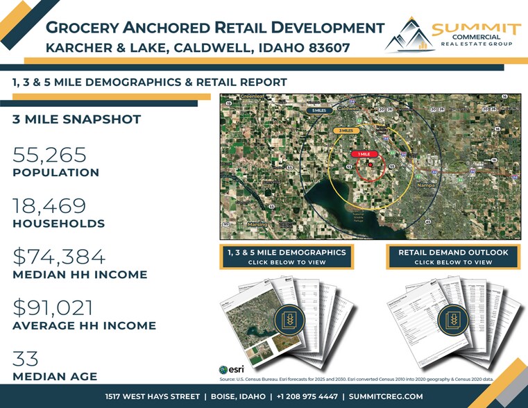 More Photos Of Karcher Rd & Lake Ave, Caldwell General Retail For Lease